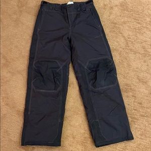 LL Bean Boys Black Snowpants